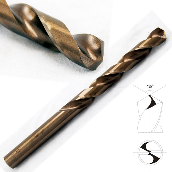 DIN338 cobalt drill bit