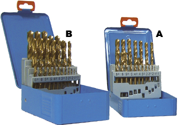 HSS twist drill set