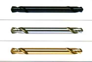 Double end drill bit